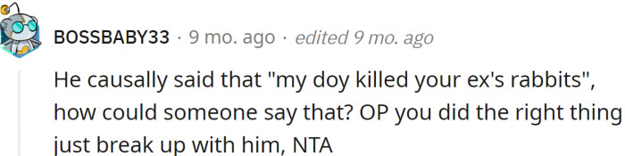 How could someone say something like that so casually.