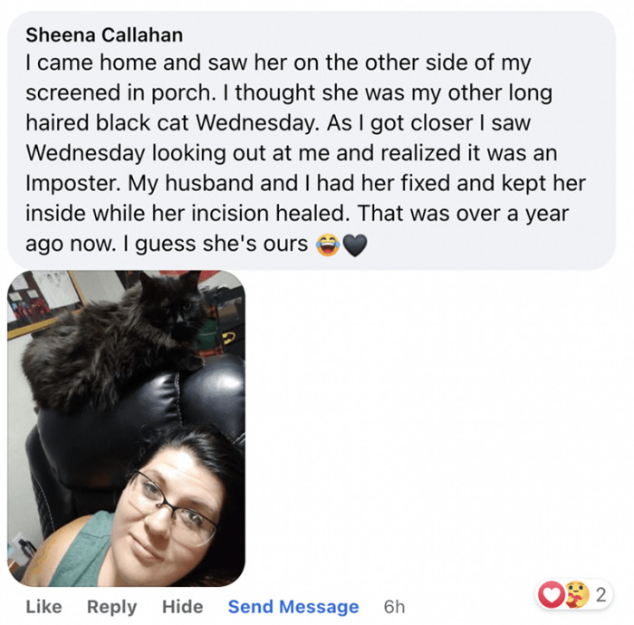 1. The cutest imposter out there. Yep, she’s yours now.