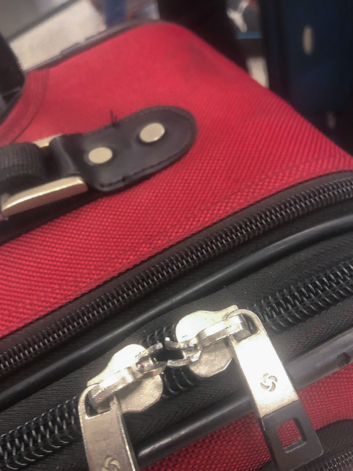 30. Came From An 8-Hour Flight Just To Find That The People Of The Airport Broke Into My Luggage