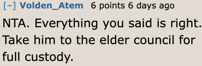 It's time to involve the adults in this kind of problem.