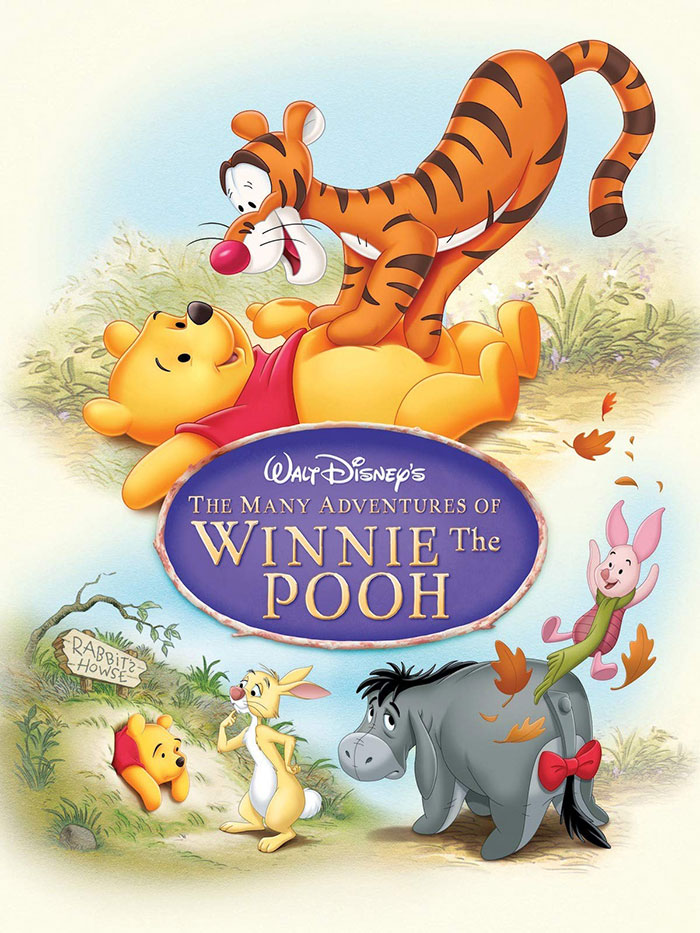 6. The Many Adventures Of Winnie The Pooh