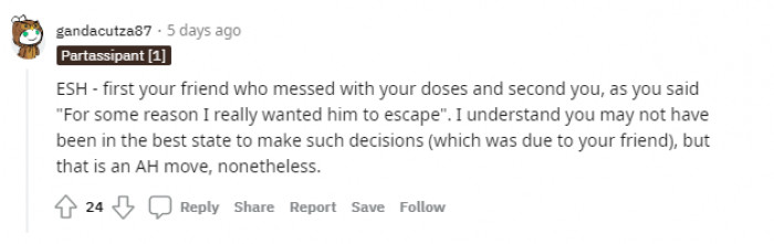 That's "an AH move!"