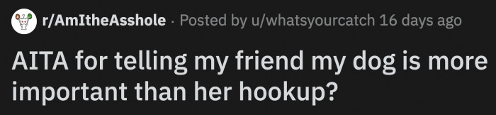 The first day that OP was away, Mel told her that she left for several hours and left OP's dog in the crate.