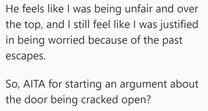 Both felt dismissed, which left them wondering whose version of “reasonable” actually held up.