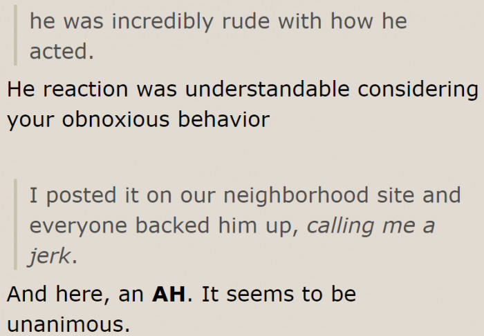 More reasons why she's TA.