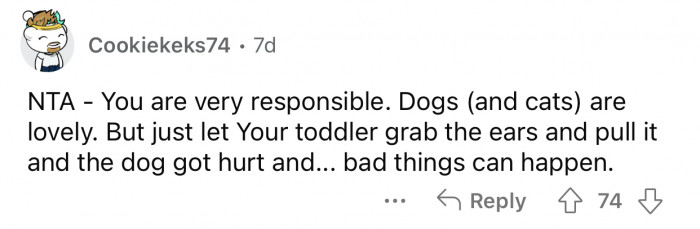 Bad things can always happen.