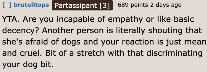 People do not believe that the woman is being a racist.