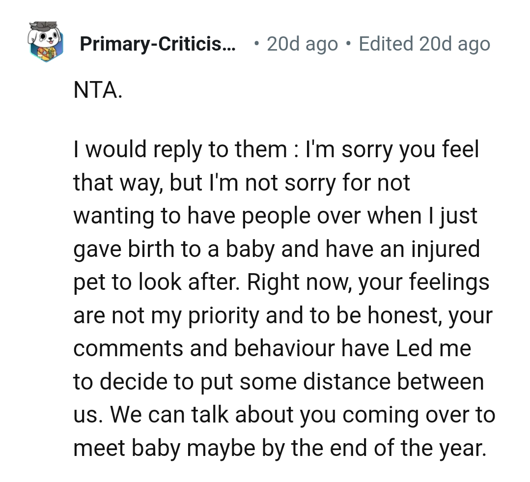 This Redditor Pens Down How the OP Should Reply