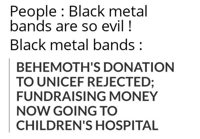 36. Black metal bands discrimination