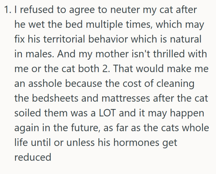 OP has offered the following explanation for why they think they might be the asshole:
