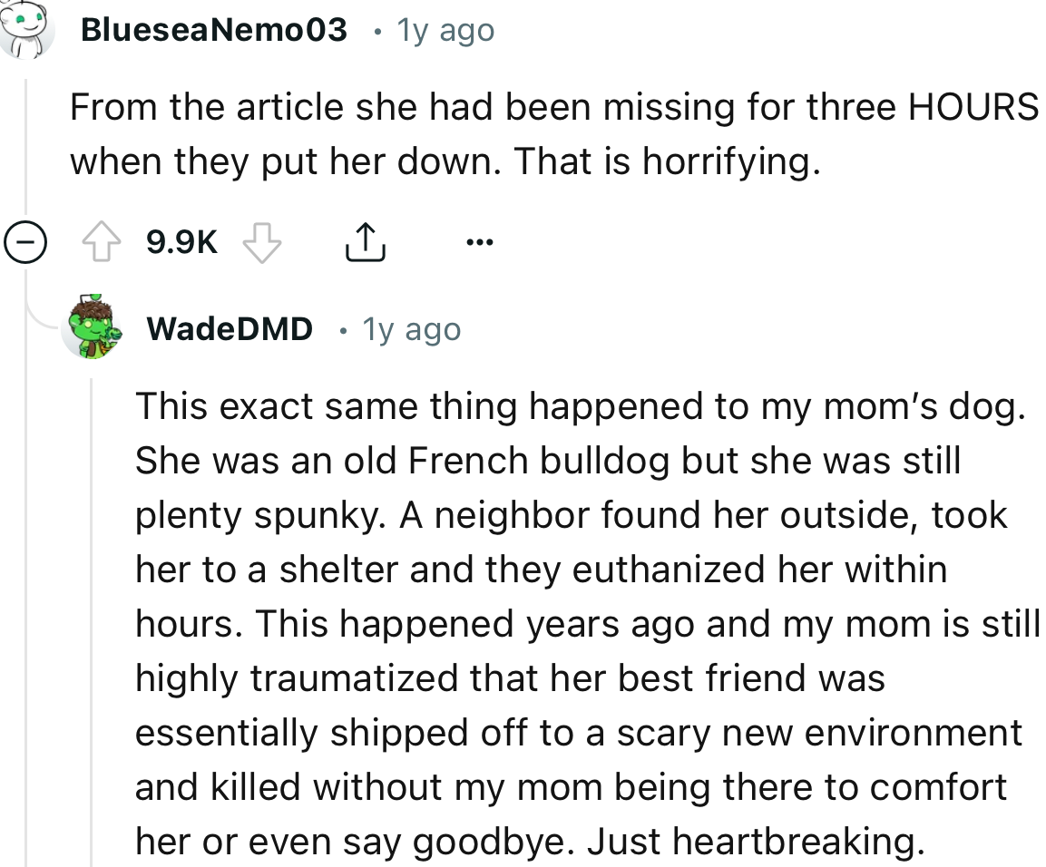 Apparently, she was missing for 3 hours when they put her down