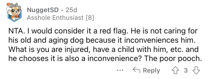 It's "a red flag."