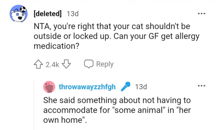 You're right, and your cat shouldn't be outside
