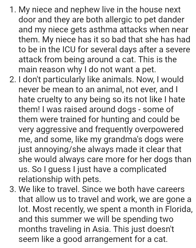 Here Are the Reasons