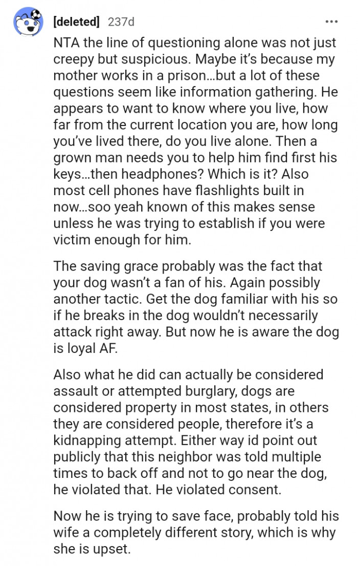 17. These questions seem like information gathering