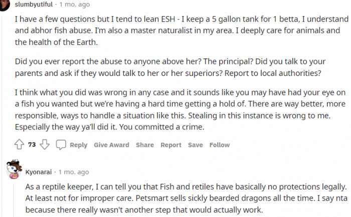 14. Stealing in this instance is wrong