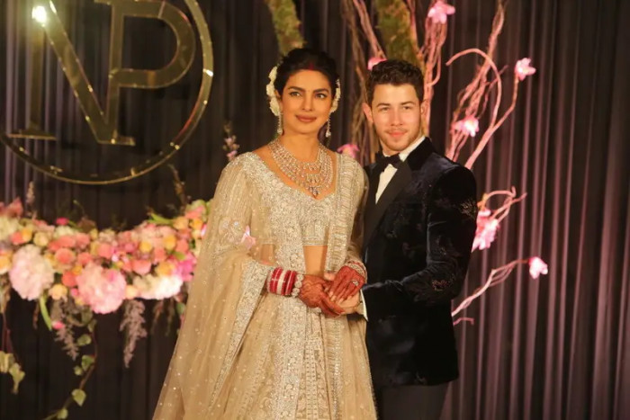 10. Priyanka Chopra and Nick Jonas had a lavish wedding at the Taj Umaid Bhawan Palace in Jodhpur with multiple ceremonies and 200 guests in attendance