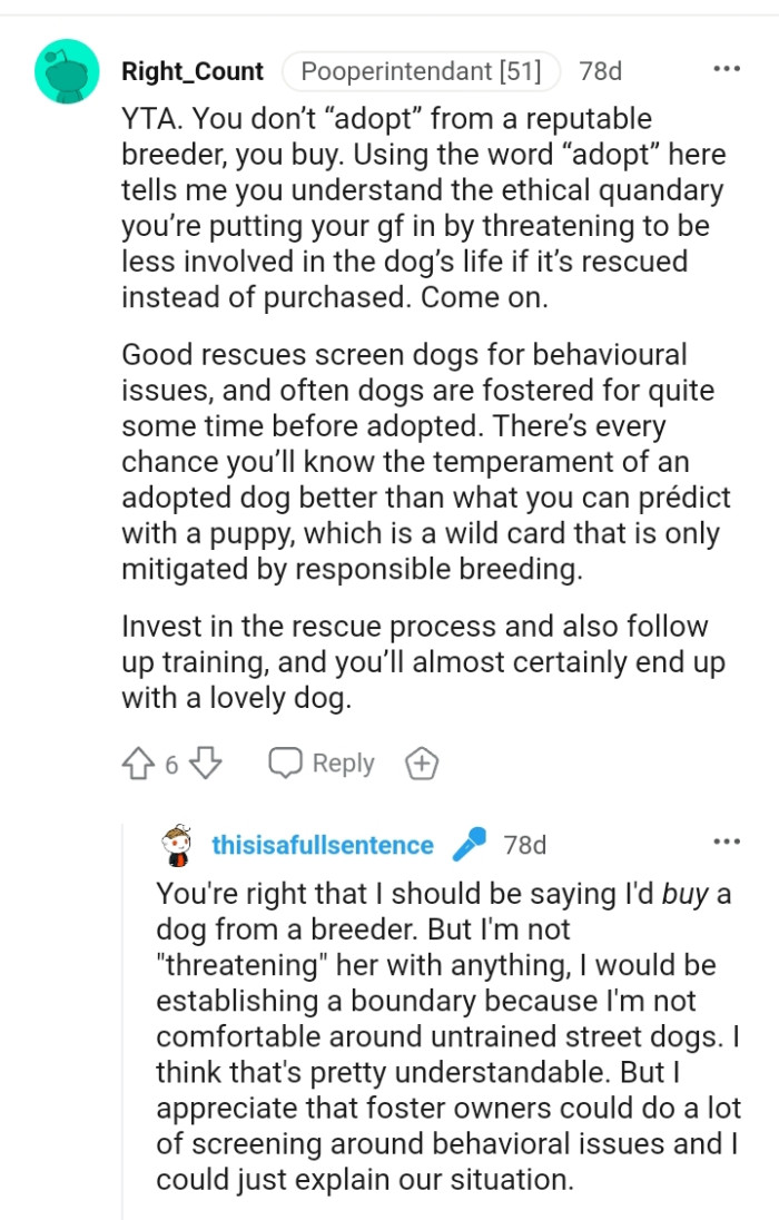 Good rescues screen dogs for behavioral issues