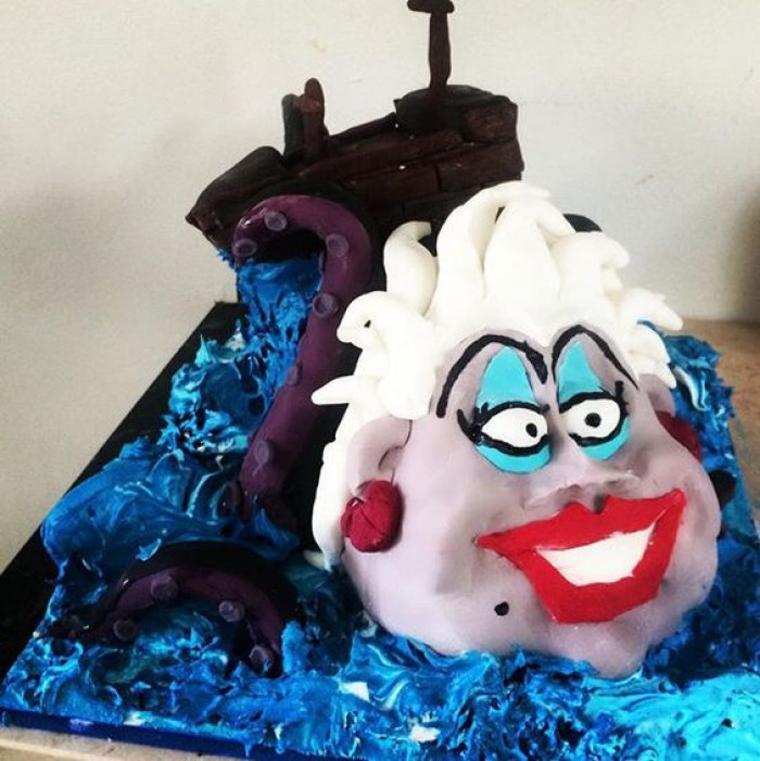 11. A Huge Ursula Cake Fail