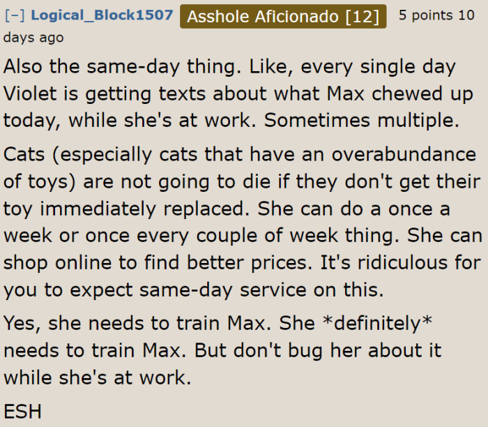 The OP shouldn't be bugging her daughter about the toys every single time.