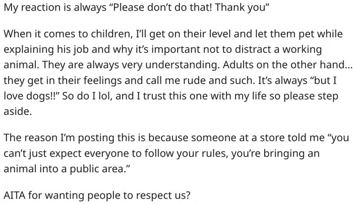 Instead, people lashed out at her. Here's how Reddit responded.