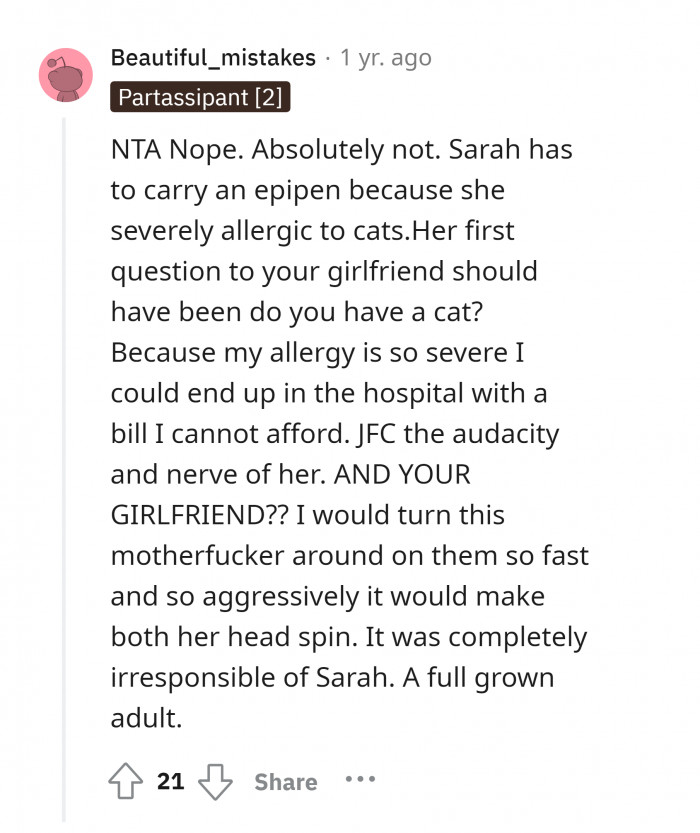 19. You should always take care of yourself, considering that not everyone and every place knows your health issues.