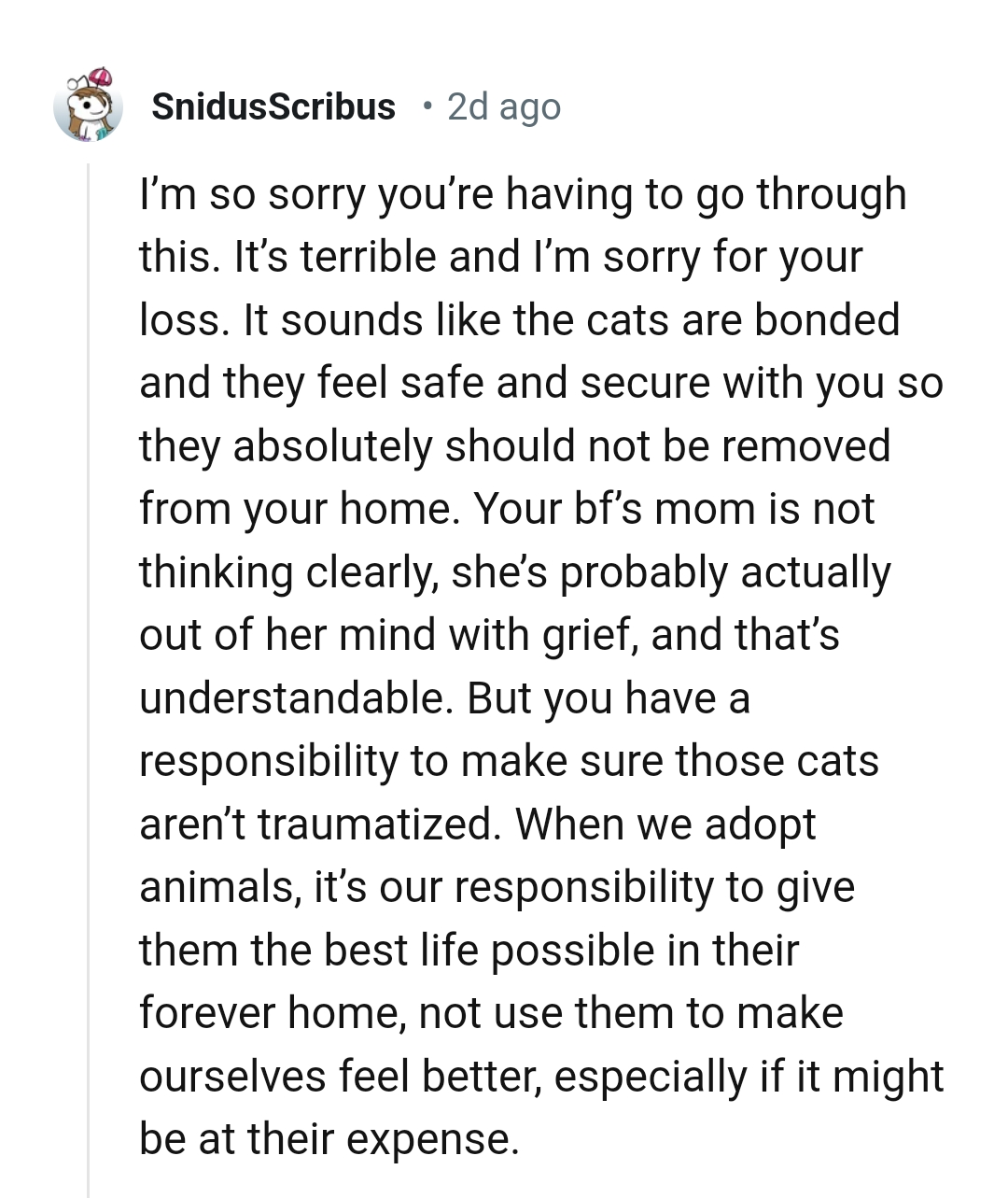 And the comments roll in...