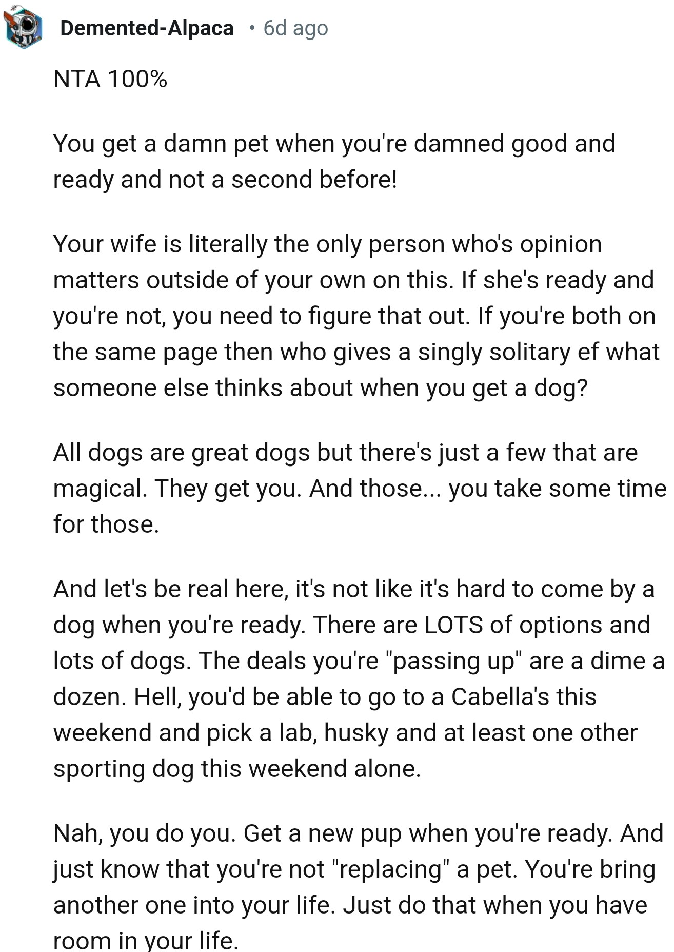 Check out some interesting comments we gathered from the Reddit community;