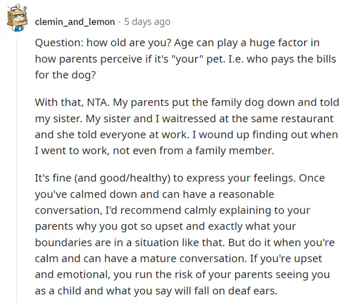 16. It's wise advice to only seek reconciliation when both parties are calm and in a rational mindset