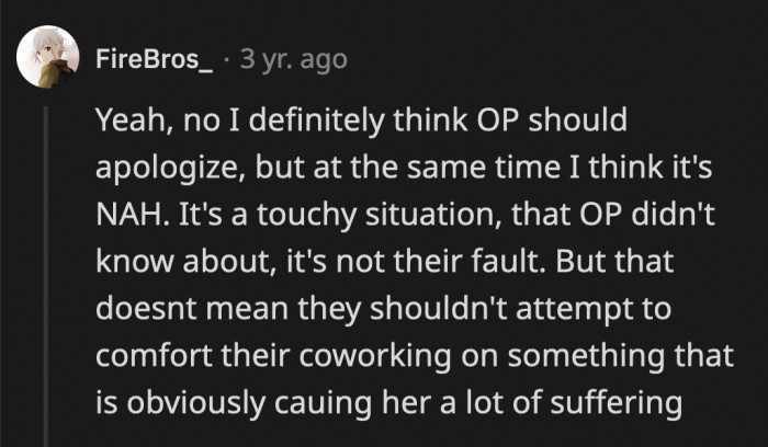 In actuality, there are no real a**holes in this story