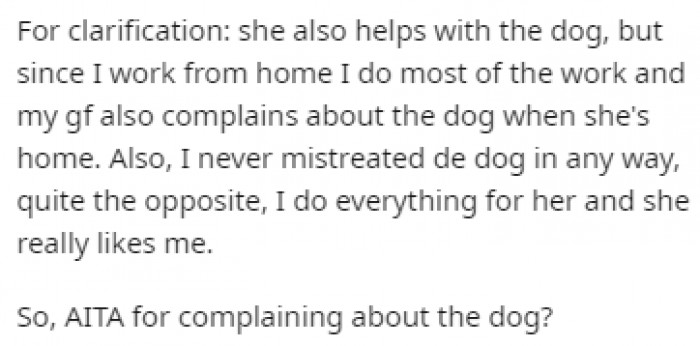 OP felt bad, so he turned to Reddit in order to figure out if he did anything wrong.