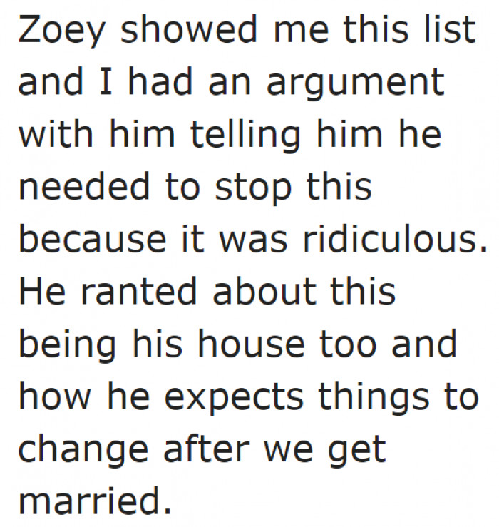 Fortunately, the original poster is on her daughter's side.