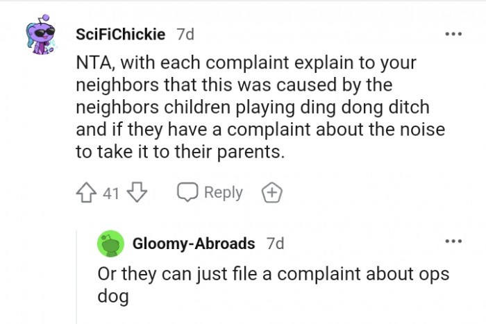 Explain to your neighbors what caused this