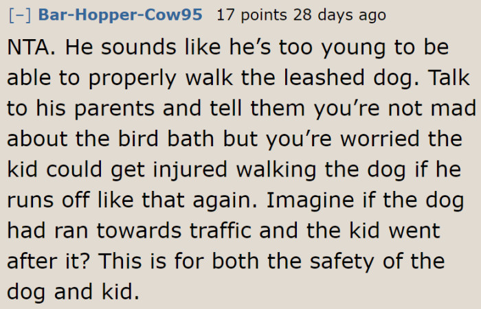 As long as he's polite about it, it wouldn't be a problem.