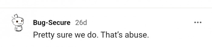 That is outright abuse