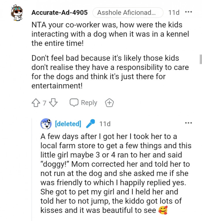 It's likely the kids don't know they have a responsibility