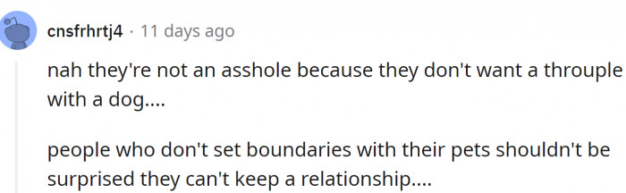 OP is not the AH here: