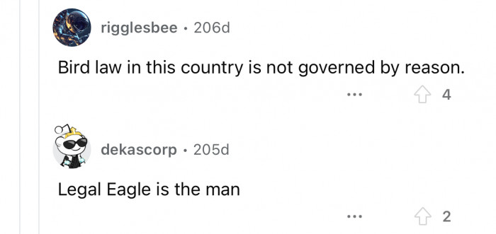 This is why you don't have a reason to get a lawyer.