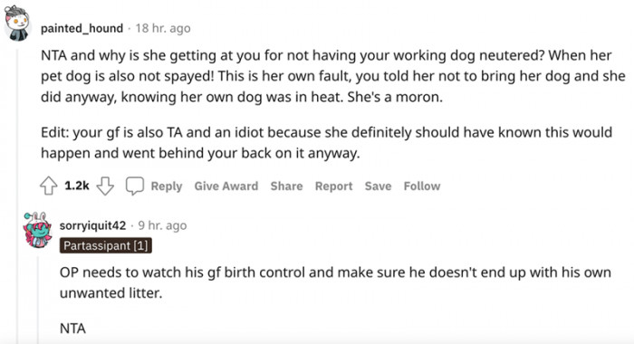 This Is Her Own Fault