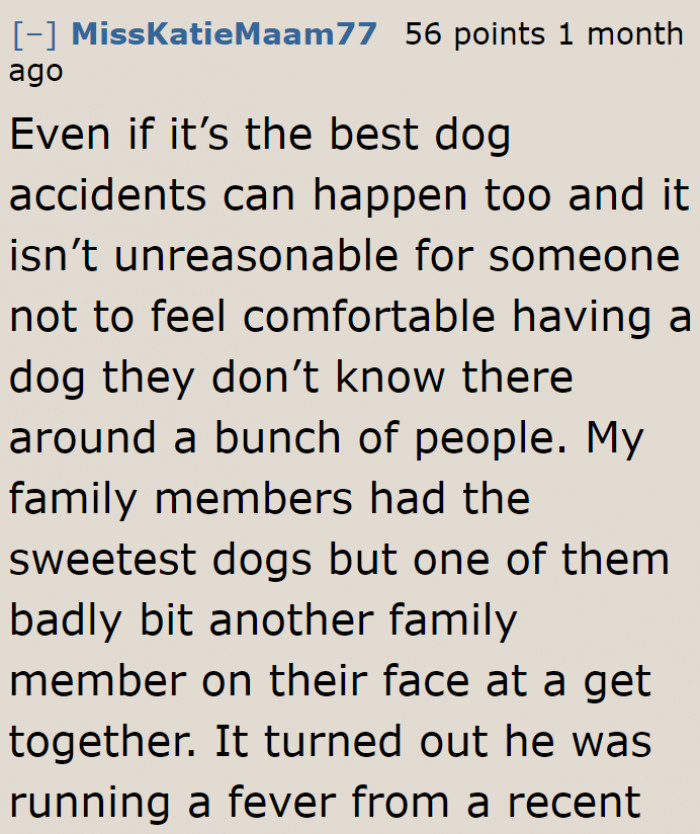 True story from a concerned user