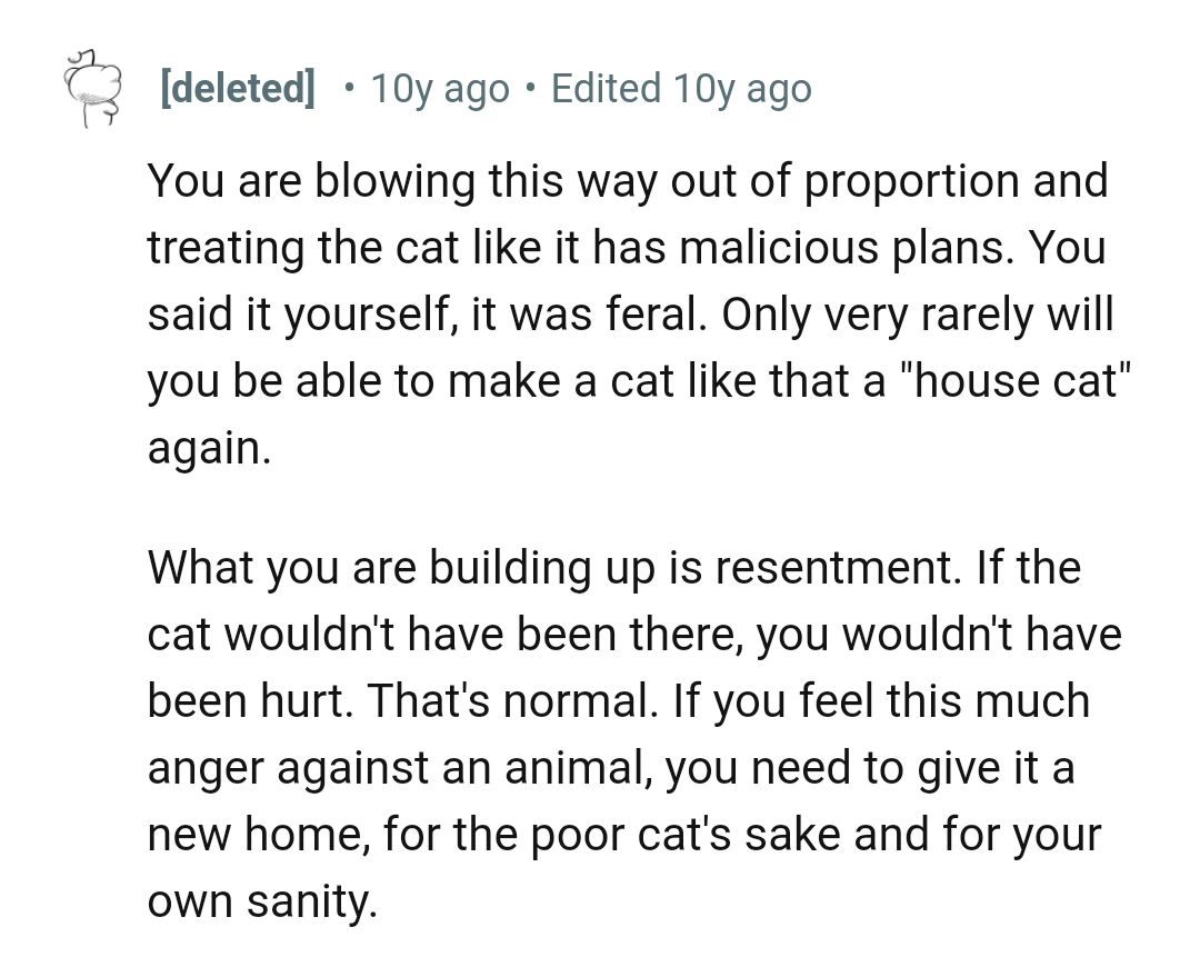 What the OP Is Building Up Is Called Resentment