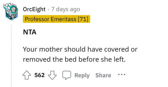 #3 Mother's instinct.