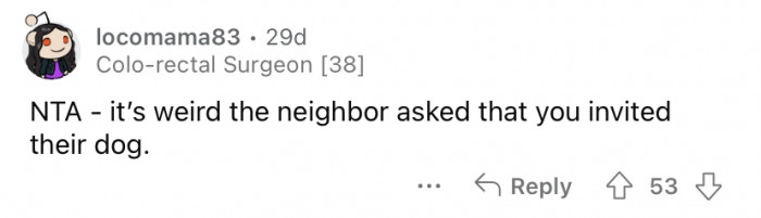Father and five-year-old daughter discuss birthday party rules with neighbor nearby
