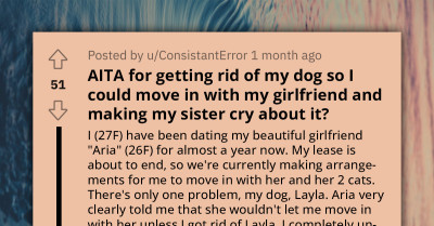 Reddit Calls Out Woman For Returning Her Large Breed Dog To Shelter To Comply With Her Girlfriend's Wish Before Moving In With Her