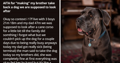 Teen Agrees to Take Care of a Friend’s Dog for a While, but Wants to Back Out After Witnessing Its Aggressive Behavior