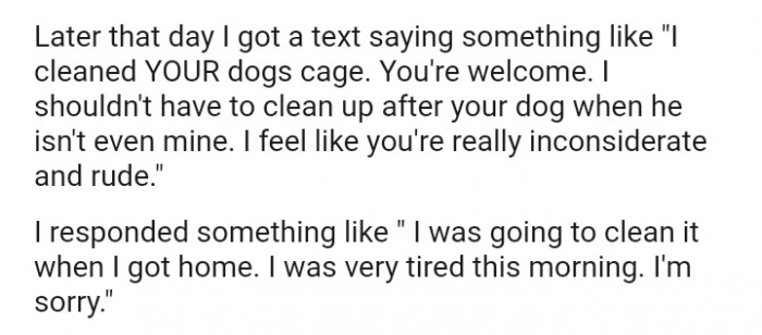 You are really inconsiderate and rude