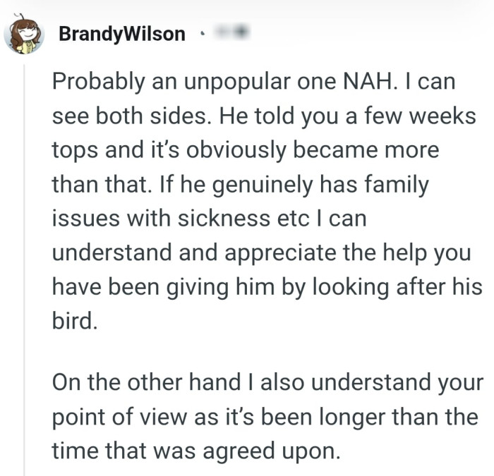 Let's head into the comments section and find out what other Redditors have to say about the story