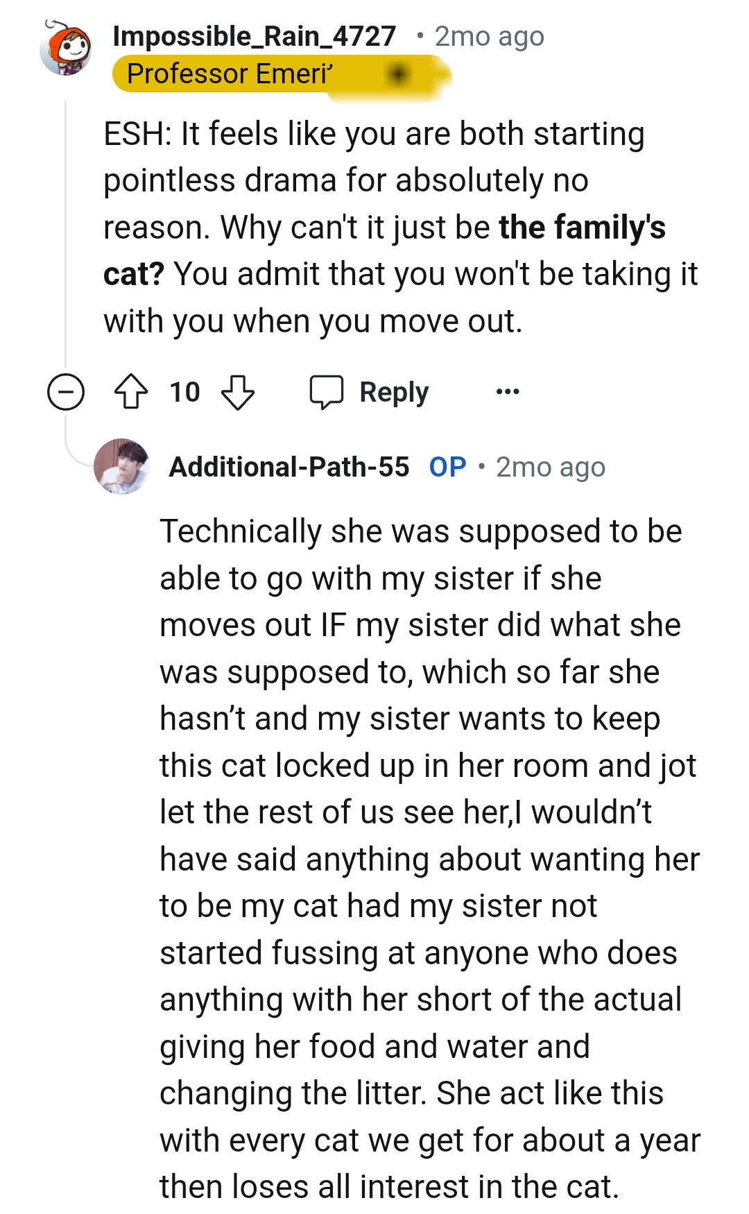And the comments roll in...