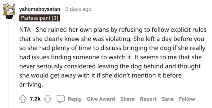 SIL Simply Thought She Could Get Away with It.