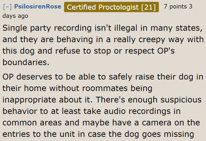 She needs to check the local laws first.